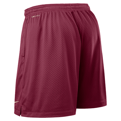 Shorts universitarios Nike Dri-FIT para hombre Florida State Sideline Reversible