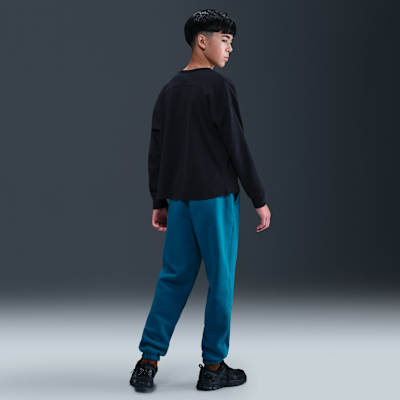 Pants holgados para niños talla grande Nike Sportswear Club Fleece