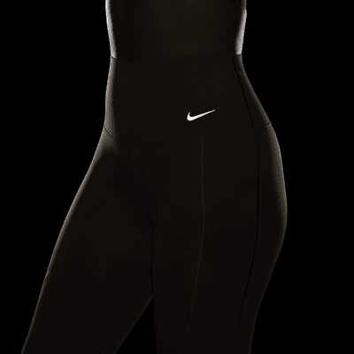 Leggings de 7/8 de tiro alto y sujeción media con bolsillos para mujer Nike Universa