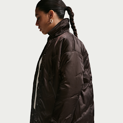 나이키 스포츠웨어 스우시 시리즈 여성 오버사이즈 퀼팅 샤킷