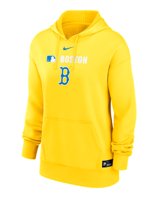 Женское худи Boston Red Sox Authentic Collection City Connect Nike Therma MLB Pullover Hoodie