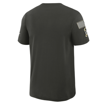 Jacksonville Jaguars Salute to Service Slub Men's Nike Dri-FIT NFL T-Shirt