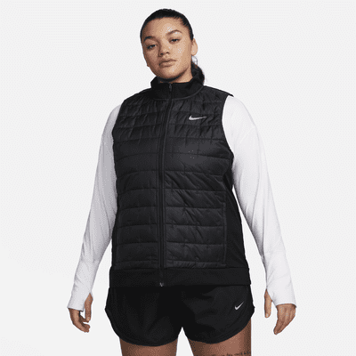 enfocar cada catalogar Chaleco de running con relleno sintético para mujer Nike Therma-FIT (talla  grande). Nike.com