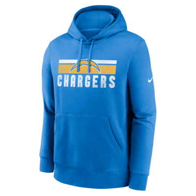 Los Angeles Chargers Club Men’s Nike NFL Pullover Hoodie. Nike.com