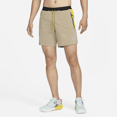 Shorts de running con forro de ropa interior Dri-FIT de 18 cm para hombre Nike Trail Second Sunrise