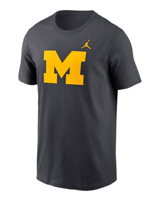 Мужская футболка Michigan Wolverines Primetime Logo Nike College