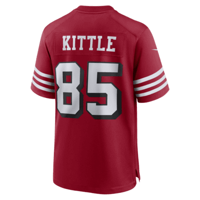 George Kittle Signed San Francisco 49ers Black NFL Nike Game