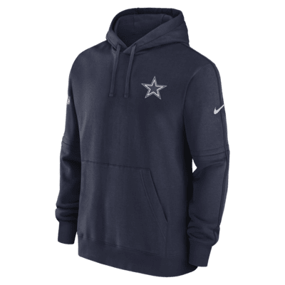 Dallas Cowboys Sideline Club Nike NFL-hoodie voor heren