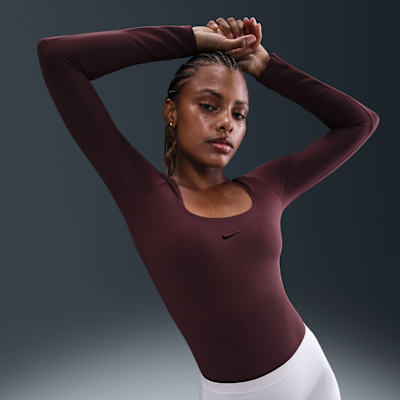 Nike Form Women's Long-Sleeve Bodysuit