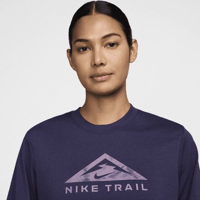 เสื้อยืดแขนสั้นผู้หญิง Nike Dri-FIT Trail