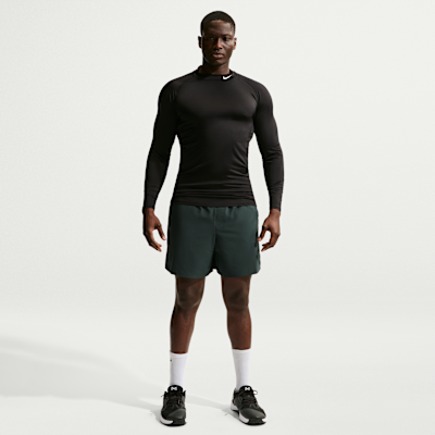 Nike Pro Men's Dri-FIT Fitness Mock-Neck Long-Sleeve Top