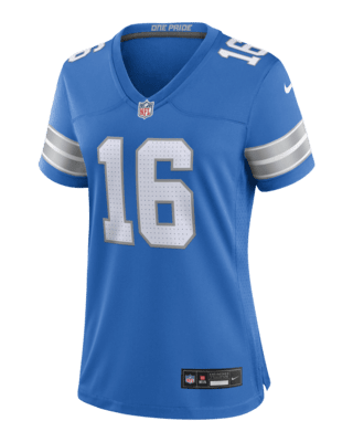 Женские джерси Jared Goff Detroit Lions Nike NFL Game Football Jersey для футбола