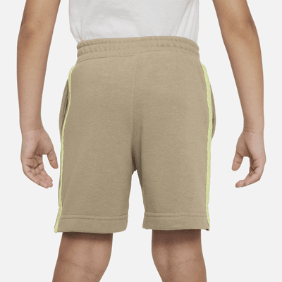 Nike Sportswear "Leave No Trace" French Terry Taping Shorts Little Kids' Shorts