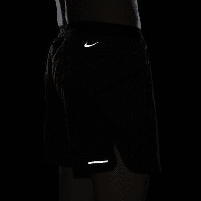 กางเกงวิ่งเทรลขาสั้น 5 นิ้วมีซับในผู้ชาย Nike Dri-FIT