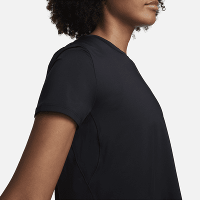 Playera de manga corta Dri-FIT cropped para mujer Nike One Classic