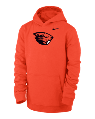 Подростковое худи Oregon State Club Fleece Big Kids' (Boys') Nike College Pullover Hoodie