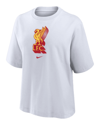 Женская футболка Liverpool FC Nike Soccer Boxy