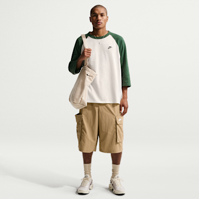 Nike Sportswear Club Men's 3/4-Sleeve Raglan Top