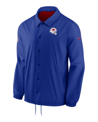 Nike Buffalo Bills Sideline Lightweight Coach 1/4 Zip Jacket