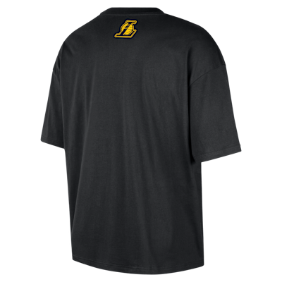 Los Angeles Lakers Courtside Nike NBA shirt met recht design voor heren