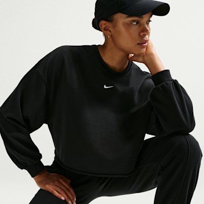 Nike Sportswear Chill Terry Women's Oversized French Terry Crew-Neck Sweatshirt
