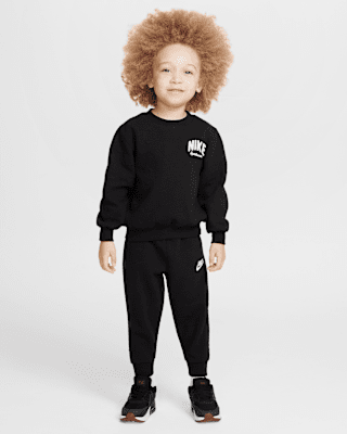 Детские  Nike Sportswear Powder Play Toddler 2-Piece Jacquard Crew Set