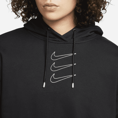 Sudadera con gorro y gráfico de tejido Fleece oversized para mujer Nike Sportswear