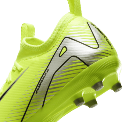 รองเท้าสตั๊ดฟุตบอลไม่หุ้มข้อเด็กเล็ก/เด็กโต MG Nike Jr. Mercurial Vapor 16 Academy