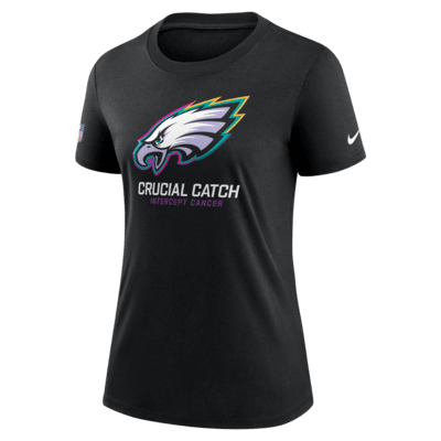 Playera Nike de la NFL para mujer Philadelphia Eagles Crucial Catch