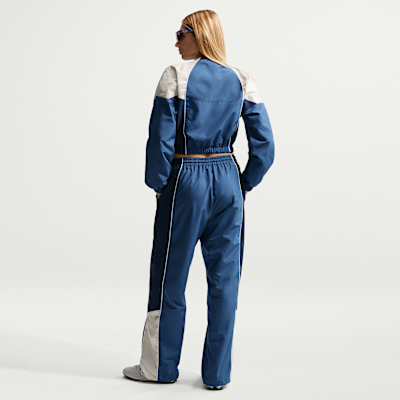 Damskie spodnie dresowe o kroju oversize ze średnim stanem Nike Sportswear