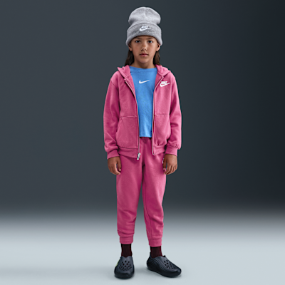 Nike Full-Zip Club Set Little Kids 2-Piece Hoodie Set