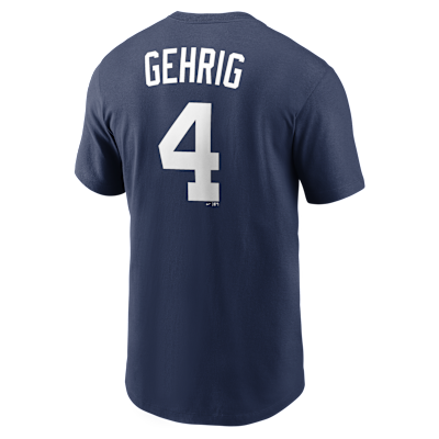 Lou Gehrig New York Yankees Cooperstown Men's Nike MLB T-Shirt