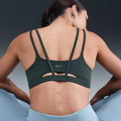 Nike Zenvy Strappy Bra deportivo de baja sujeción con almohadillas para mujer