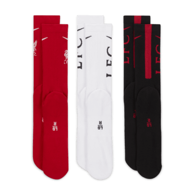 Liverpool Nike Everyday Socks (3 Pairs). Nike AU