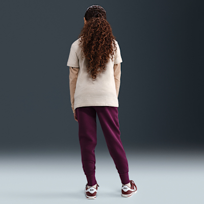 Nike Sportswear Club Fleece Big Kids' (Girls') High-Waisted Fitted Pants