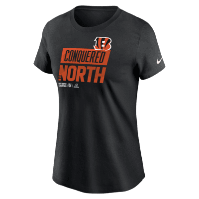 Nike 2022 AFC North Champions Trophy Collection (NFL Cincinnati Bengals)  Women's T-Shirt.