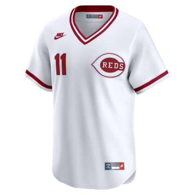 Barry Larkin Cincinnati Reds Cooperstown Men's Nike Dri-FIT ADV MLB Limited Jersey