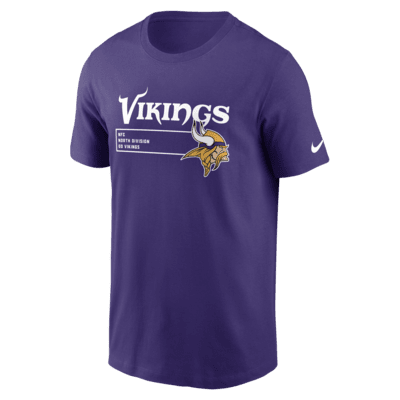 Minnesota Vikings Division Essential Men's Nike NFL T-Shirt. Nike.com