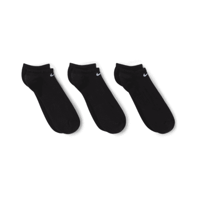 Meias de treino No-Show Nike Everyday Cushioned (3 pares)