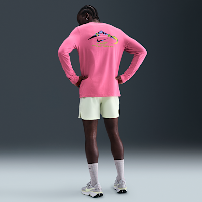 Playera de correr de manga larga Dri-FIT para hombre Nike Trail