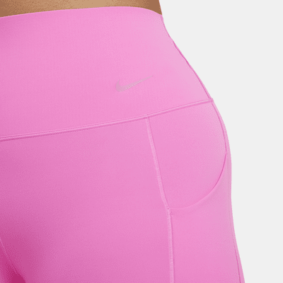 Leggings de 7/8 de tiro alto y sujeción media con bolsillos para mujer Nike Universa