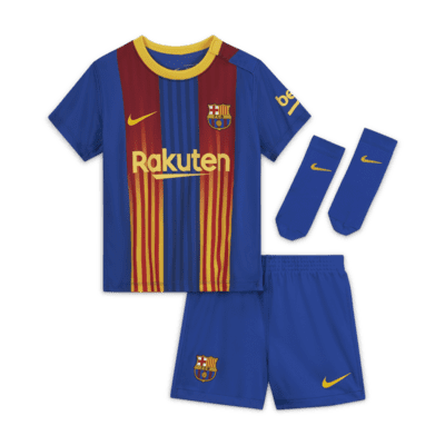 Tips Baron metalen FC Barcelona 2020/21 Voetbaltenue voor baby's/peuters. Nike NL