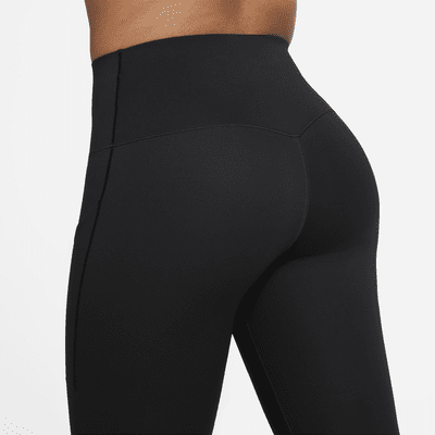 Legging court taille haute à maintien normal avec poches Nike Universa pour femme