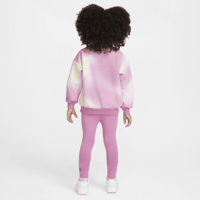 Nike Solarized Toddler Crew and Leggings Set