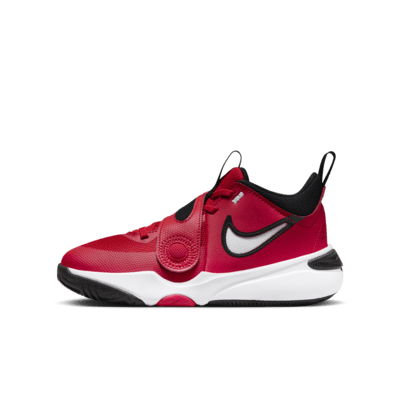 Calzado de básquetbol para niños talla grande Nike Team Hustle D 11