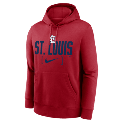 St. Louis Cardinals Club Slack Men's Nike MLB Pullover Hoodie