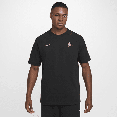 3e Haut à manches courtes Nike Football Chelsea FC Travel pour homme