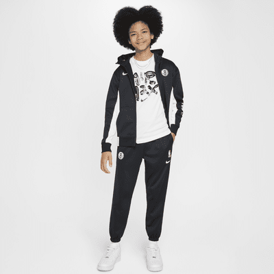 Brooklyn Nets Spotlight Older Kids' Nike Dri-FIT NBA Trousers