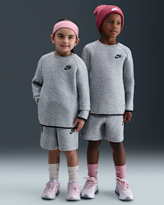 Детские шорты Nike Tech Fleece Little Kids' 2-Piece Shorts Set