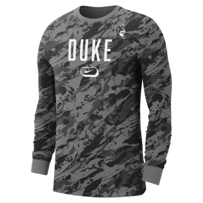 Duke Men's Nike College Crew-Neck Long-Sleeve T-Shirt. Nike.com